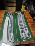 N Kato 20-150 Curved Roadbed Track Degree, 28-1/4 718MM Radius 6 Pieces. Fixed Price $14.99.