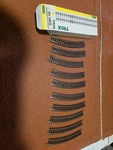 Trix 30 Degree 196.6MM Curve Track 14912 N Scale 10 Pieces. Fixed Price $20.00.