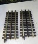 Atlas 'o' 6054 - Two 1/2 Straight Tracks Exc. W16. Fixed Price $9.95.