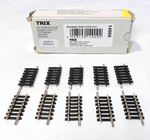 Minitrix 14909 33, 6 Mm Straight Train Rail Track - 10 Pieces New Box Germany. Fixed Price $17.99.