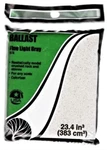 Woodland Scenics B74 Fine Light Gray Ballast 18 Cubic Inch Bag. Fixed Price $5.94.
