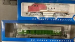 Bachmann Ho Lot Of 2: Lighted No. 11702 Santa Fe & 67007 SD-40-2 Diesel. Nib. Fixed Price $165.00.