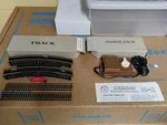 Bachmann Vintage Ho Track & Transformer. 12X 18" Radius Curve Straights. Mint. Fixed Price $20.00.