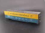 Ho Scale Bachmann Netherlands Overseas Mills Lunx 70254 Box Car. Fixed Price $19.99.