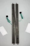 Bachmann 44875 Scale E-z Track #6 Left Hand Crossover Powered Train 1PC. Fixed Price $89.95.