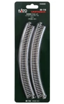 Kato #20-110 Scale R282 Mm (r 11") Radius 45 Curve Unitrack Sections. Fixed Price $11.95.