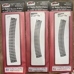 Packs Atlas 831 Ho Code 100 15" Radius 6 Piece Each Nickel Silver New. Fixed Price $29.00.