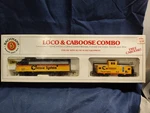 Bachmann Loco Caboose Combo C&o 7071 + B&o Chessie System - Original Packaging. Fixed Price $40.00.