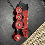 Brio World 33592 Mighty Red Action Locomotive Battery Operated Toy Train. Fixed Price $19.95.