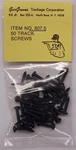 Gargraves 807-5 #4 X 1/2" Black Phillips Pan Head Track Screws (10 Packs Of 50). Fixed Price $36.05.