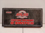 Atlas Custom Supreme Switch 96075 O-36 Left Hand Remote Steel Rails Black Tie. Fixed Price $83.94.