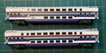Lot Of 2 Ho Bachmann Metropolitan Double Deck Coach Cars - Highly Detail. Fixed Price $75.00.