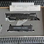 Southern Pacific #4446 Item 11322 GS4 4-8-4 Black & Silver War Baby Vtg. Fixed Price $229.99.