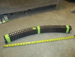 Amer Flyer 9X Gargraves 72" Diameter Curved Track (3/2/25 208). Fixed Price $99.00.
