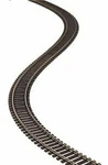 Atlas Ho Code 83 Flex-track 3' Long Section Brown Ties 500. Fixed Price $10.98.
