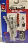 Life-like Trains Gauge Nickel Silver Power-loc Left Hand Switch Track #7811. Fixed Price $29.99.