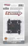 Bachmann E-z Street Track For Operating Vehicles & Trolleys 90-DEGREE Cros 268. Fixed Price $13.98.