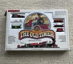 Vtg Bachmann The Old Timer Scale Train Set 4-4-0 Tender Cars Cprr Untested Box. Fixed Price $75.00.
