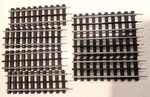 Gargraves Phantom Rigid Straight Rail Track, Lot Of 7 Pieces, 6 Inches Long. Fixed Price $30.00.