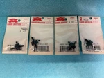 Scale 4 Packs Turnout Switch Throws 206S. Fixed Price $25.95.