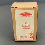 Scale Mlr Ballast Spreader 479-5008 HO1378. Fixed Price $9.38.