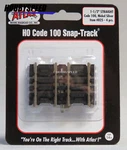 Atlas Ho 1/2" Straights Ns Rail Code 100 (4) Train Track Black ATL825 New. Fixed Price $6.84.