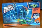 Lionel Mega Train Track Corkscrew Chaos Race W/ Green Car Set. Fixed Price $54.99.