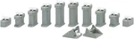 Kato 230151 15MM - 50MM Single Track Incline Pier (set Of 12). Fixed Price $20.00.