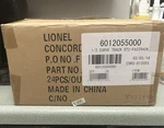 Lionel 6-12055 O72 1/2 Curve Fastrack Train Tracks. Sold Individually. Fixed Price $8.00.