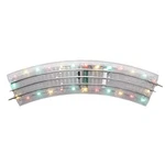Lionel Lighted Fastrack Electric Gauge, O36 Curve Track, Pack Of 4 White. Fixed Price $91.99.
