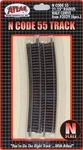 Atlas 2029 N Scale 21.25" Radius Half Curve. Fixed Price $7.99.