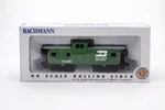 Bachmann Ho Scale Rolling Stock Burlington Northern 11445 Caboose. Fixed Price $29.95.
