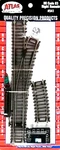 Atlas #541 Right Remote "snap" Switch - 18" Radius Turnout Ho Code 83 Rails. Fixed Price $34.95.