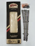 Ho Scale Atlas/roco #912 Track 83 Turnout Left #5 Piece. Fixed Price $9.77.