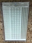 Microscale Decal Ho 87-1027: Studio Art Reproductions. Fixed Price $12.00.
