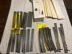 Vintage Atlas Ho Scale Nickel Silver Track Lot #821 #833 #6 Left Turnouts. Fixed Price $55.99.