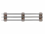 Lionel 6-65038 Gauge O27 Tubular Track Straight Brown Ties 9/23. Fixed Price $7.49.