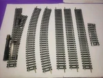 7 Pc Lot Ho Scale Tyco Casadio Train Tracks Layout Good Condition Nickel Black. Fixed Price $12.20.
