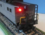 End Of Train Device Ho Scale With Flashing Red Led Kit. Fixed Price $5.50.
