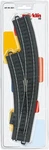 Marklin, Inc 441-20671 Track Left Curved Turnout, Ho. Fixed Price $24.95.