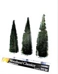 Woodland Classics Ready-made Trees TR3573 Forever Green 3/PKG. Fixed Price $16.14.