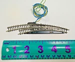 : Z Scale Marklin Mini-club 8567 Curved Right Turnout Track. Fixed Price $37.00.