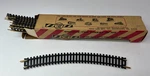 Vintage Penn Line Ho Scale Model 9"LONG Curved Railroad Track Box Of 12 Nos. Fixed Price $45.00.