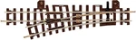 Roco 32409 Hoe Scale Left Manual Switch 15. Fixed Price $31.93.