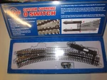 Atlas O-72 Lh Switch 3-RAIL O-scale #6077 (lot 816). Fixed Price $169.95.