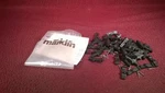 Ho/oo Marklin 7171 Rubber M-track Sound Insulation Pieces & Nails. Fixed Price $12.95.