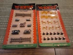 Life-like Ho-scenics Road Barriers # S116R And S118R Farm Animals Fence. Fixed Price $10.00.