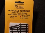 Micro Engineering 14-712 Ho Code 83 #5B Lead Ladder Left Hand Switch Turnout. Fixed Price $56.61.