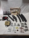 Vintage Tyco Ho Train Track Lot Bridge Transformer Crossing Gate + Accessories. Fixed Price $69.95.