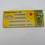 Aurora Postage Stamp Gauge Bus Track Layout Model No. 4411-150 Vintage Set. Fixed Price $59.00.